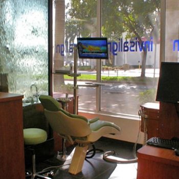 dental chair and equipment in our office